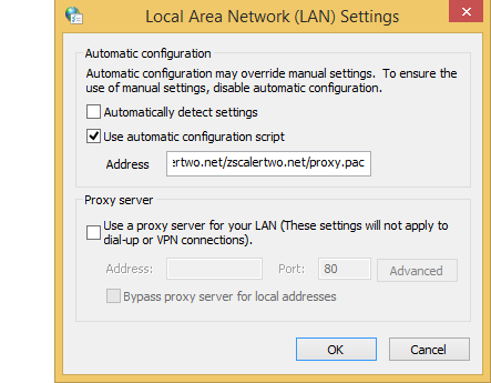 pac file bypass proxy for local addresses by name